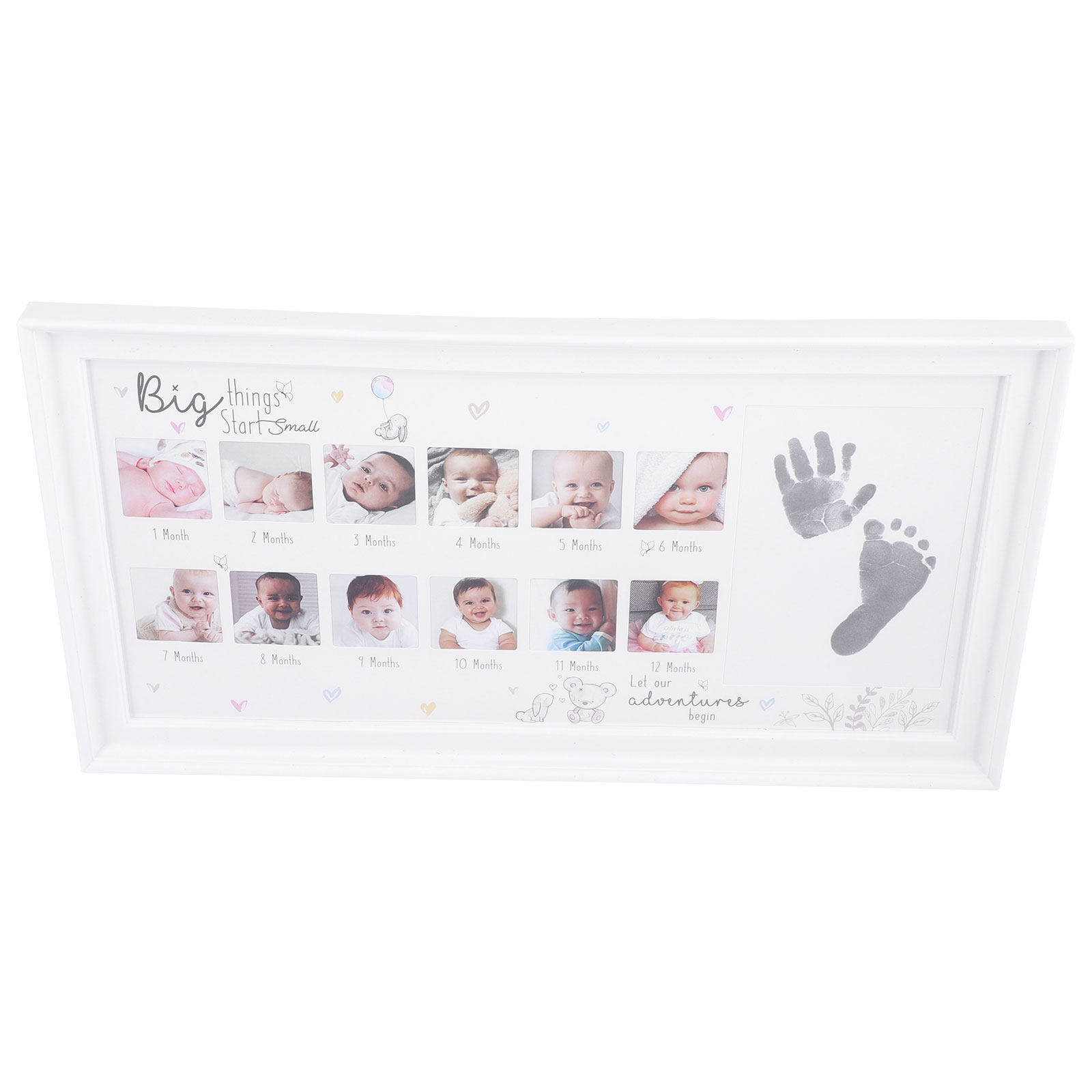 Baby Nursery Office - Baby Hand and Footprint Photo Frame