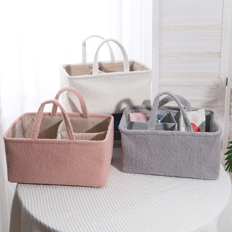 Diaper Caddy Organizer - Portable Travel Mommy Bag Multifunctional Diaper