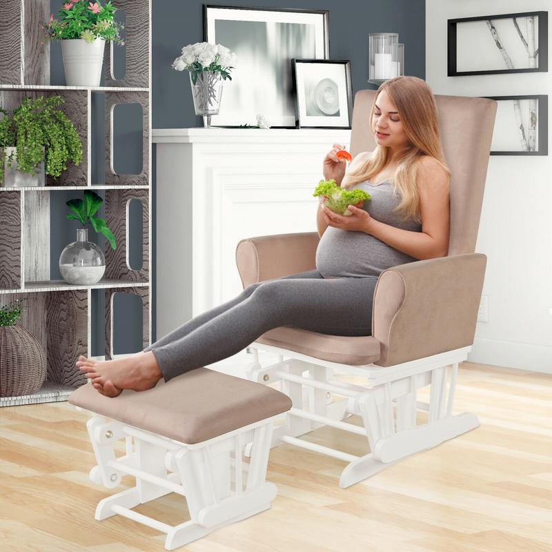 Baby Nursery Glider Chair - Baby Nursery Relax Rocker Rocking Chair