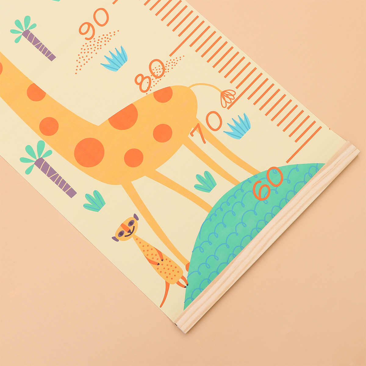 Growth Chart Ruler - Nordic Style Baby Height Growth Chart