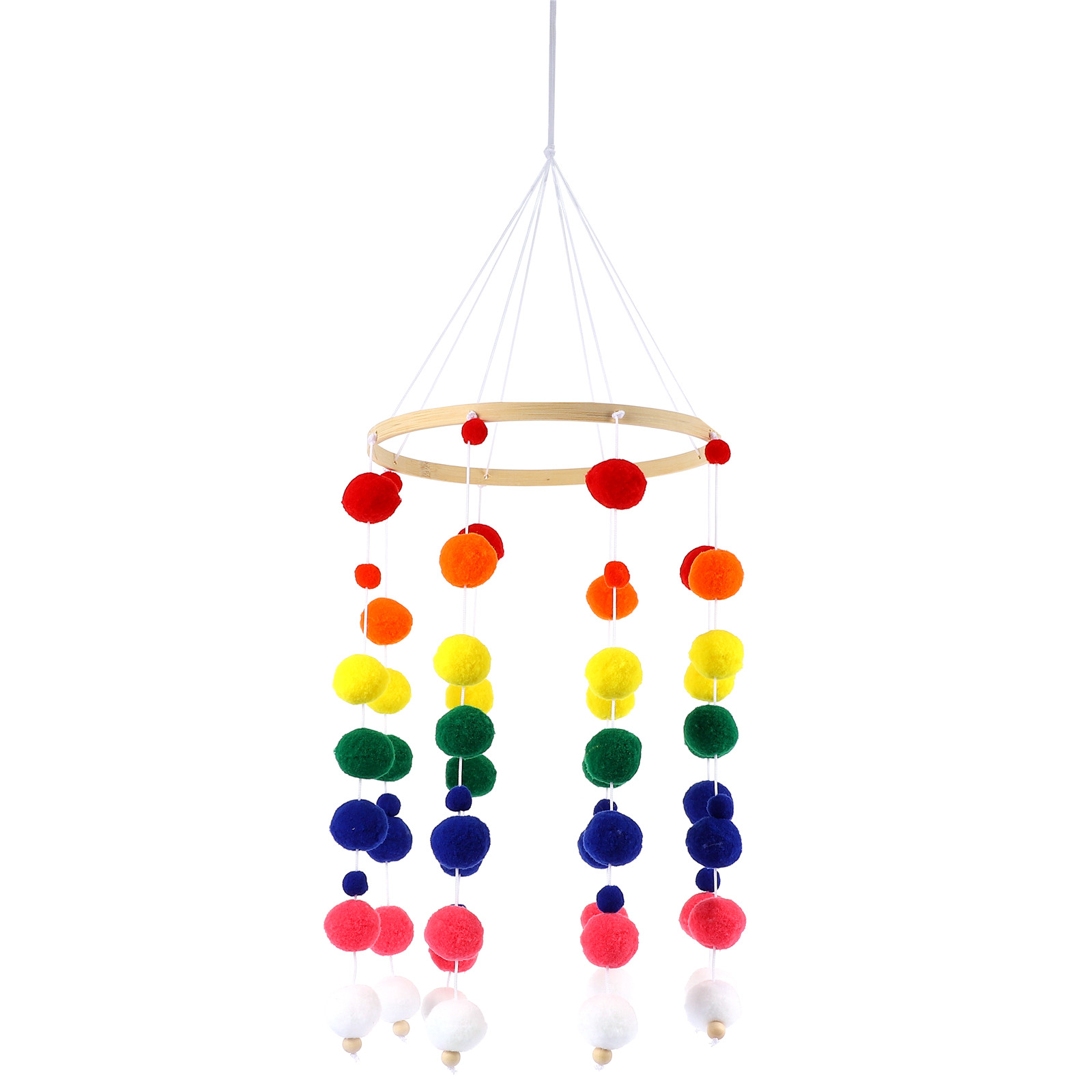 Baby Nursery Office - 1Set Wooden PP Wind Chime Decor