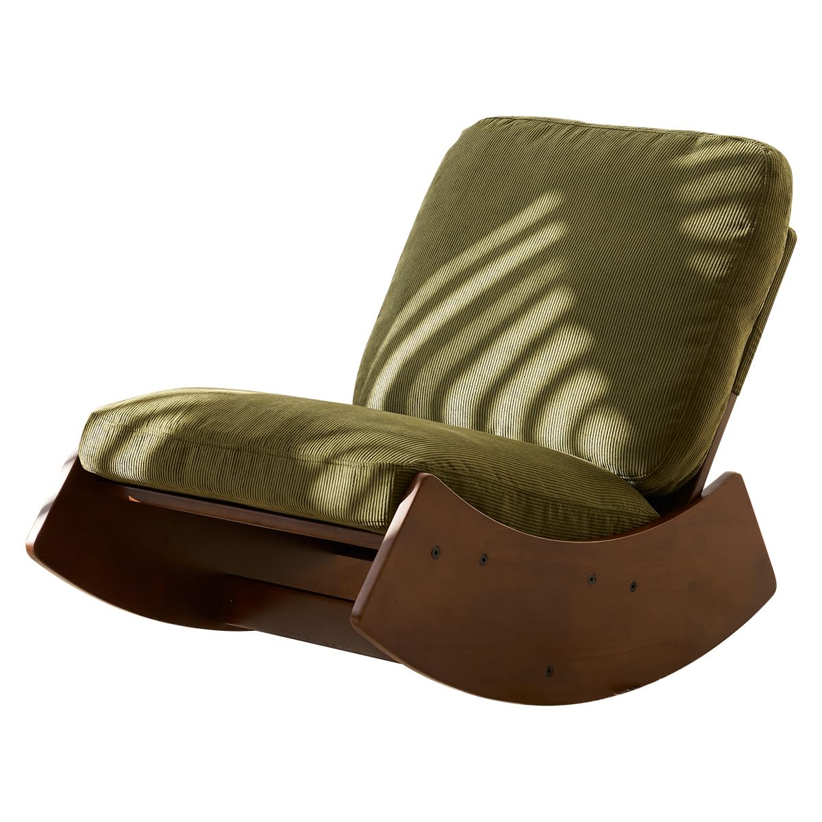Baby Nursery Glider Chair - Upholstered Glider Rocking Chair High Back
