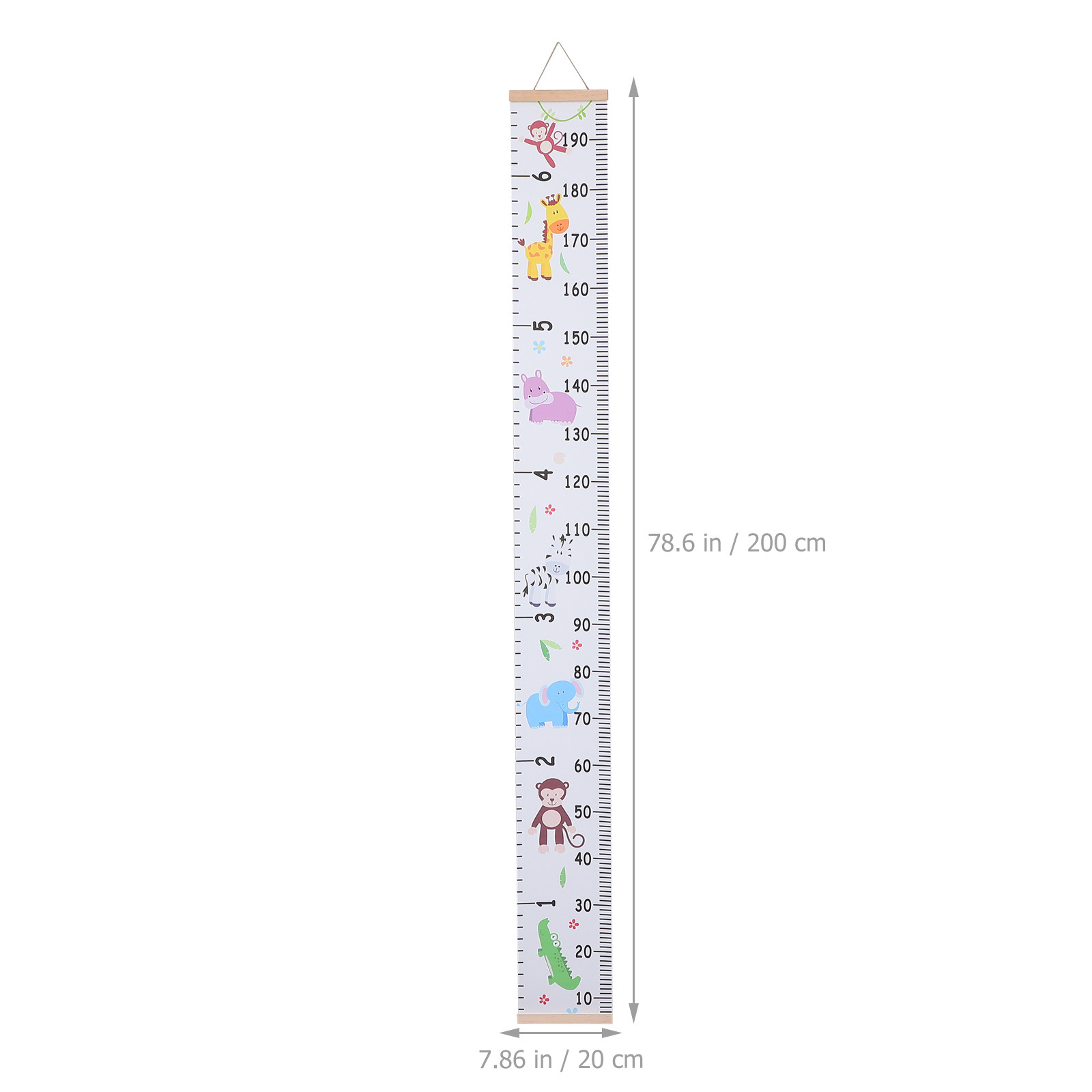 Cartoon Height Ruler Removable - Growth Chart Ruler ulasan dan harga