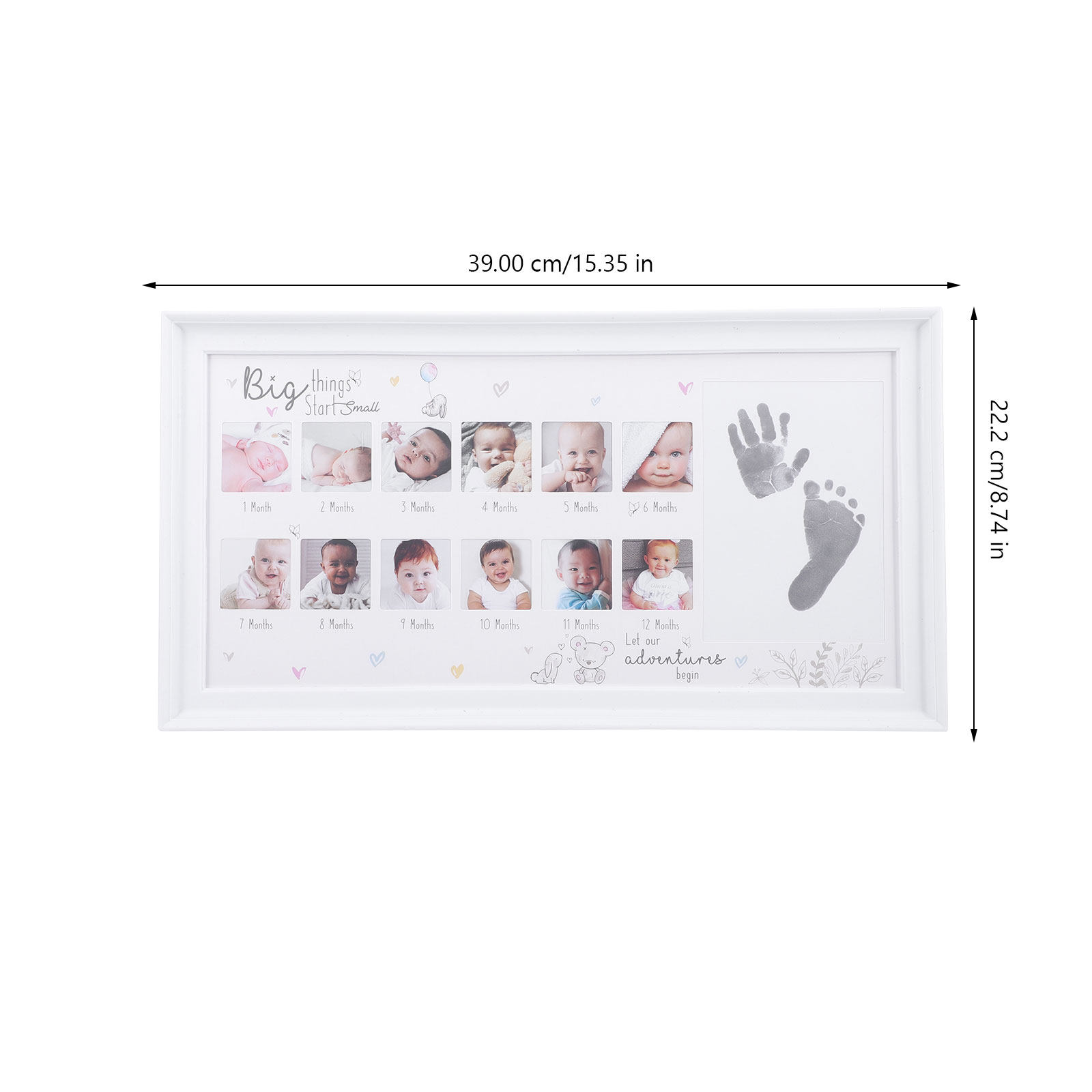 Baby Hand and Footprint Photo  - Baby Nursery Office ulasan dan harga