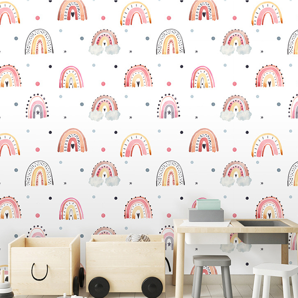 Nursery Wallpaper Baby Girl Bo - Baby Nursery Jungle Animals ulasan dan harga