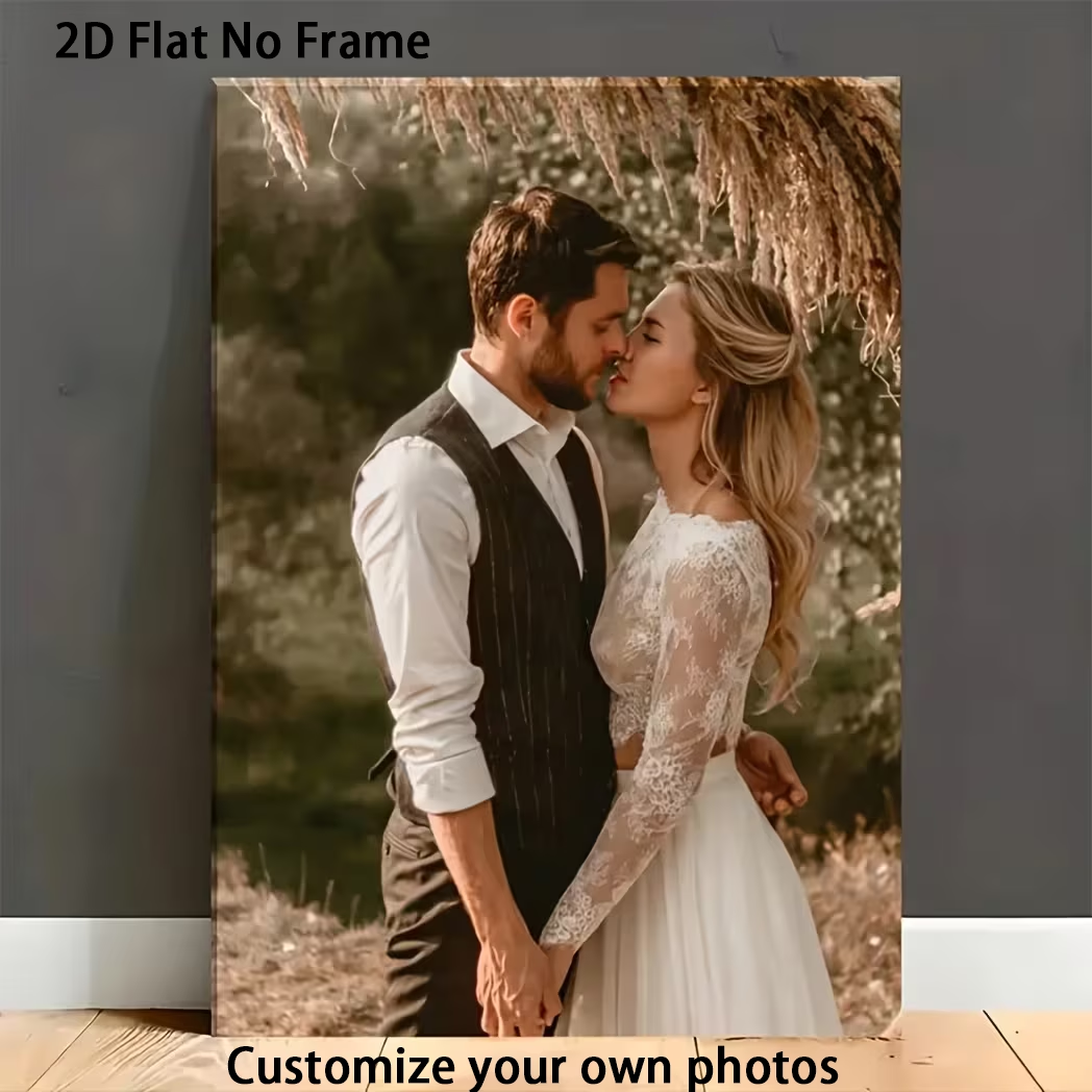 Custom Photo Canvas Poster — M - Photo Frame Baby ulasan dan harga