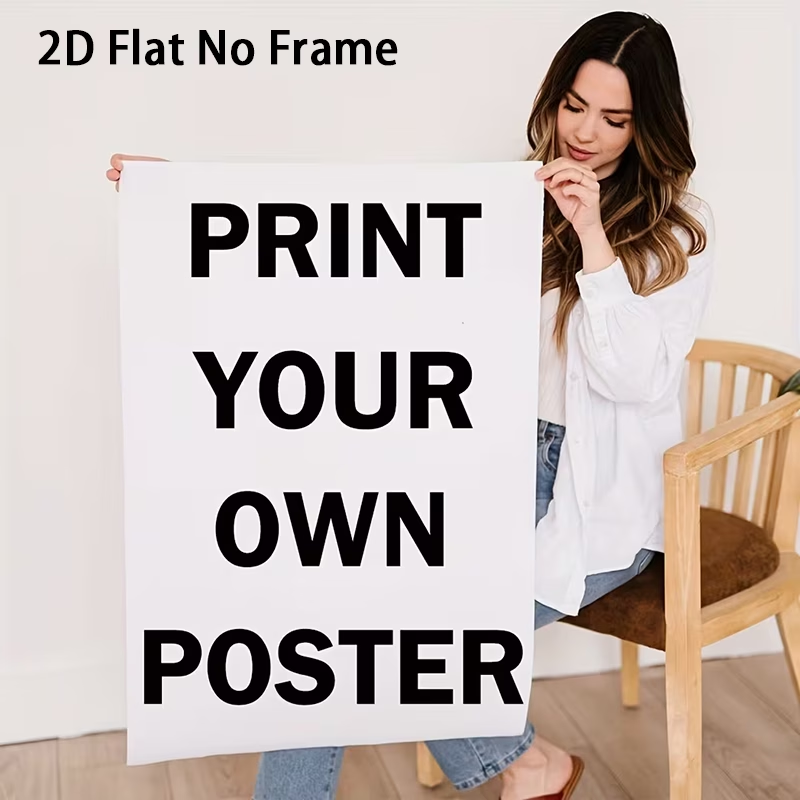 Custom Photo Canvas Poster — M - Photo Frame Baby ulasan dan harga