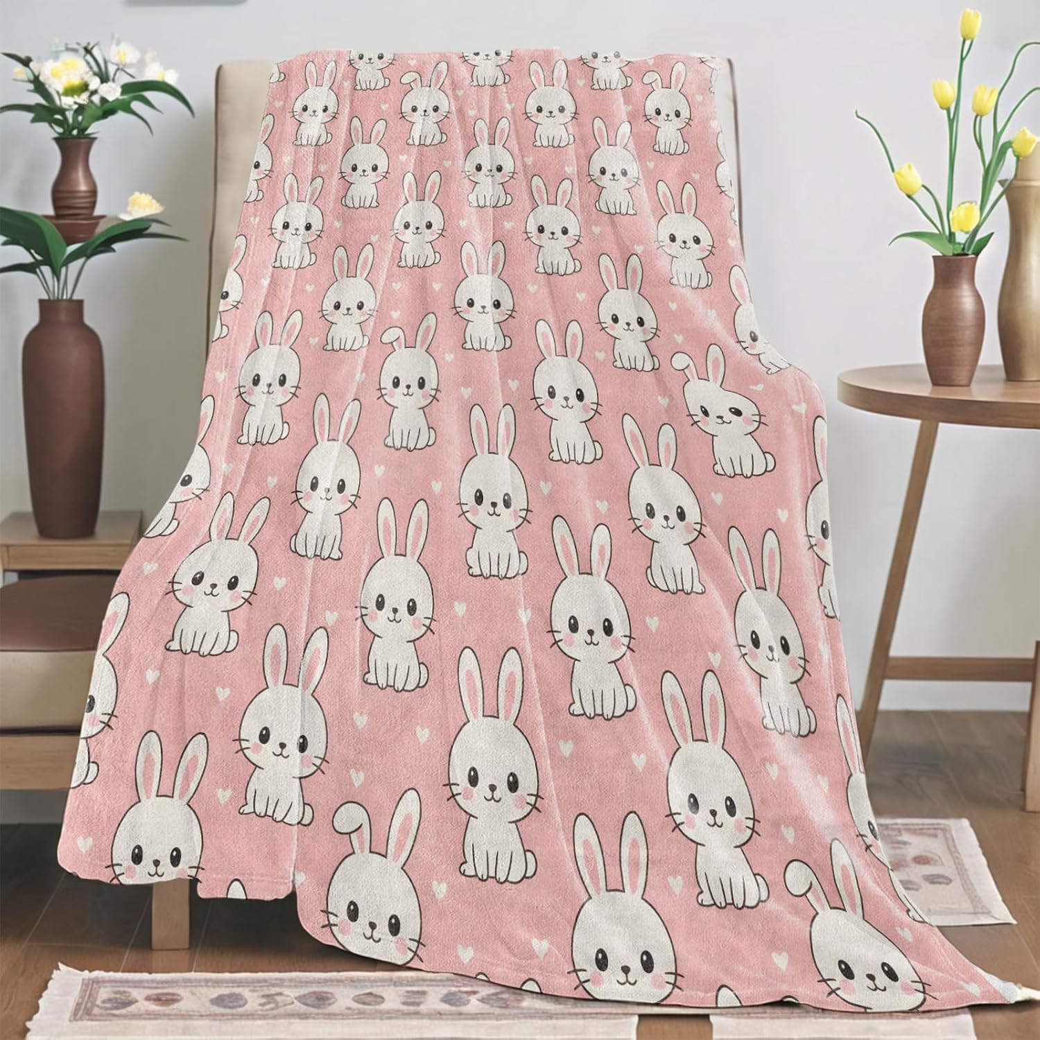 Cute Cartoon Bunny Rabbit Prin - Baby Nursery In Hospital ulasan dan harga