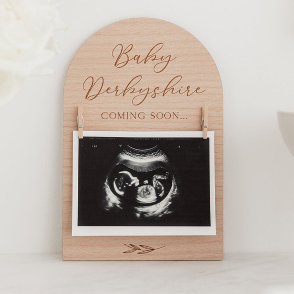 Personalised Pregnancy Announc - Photo Frame Baby ulasan dan harga
