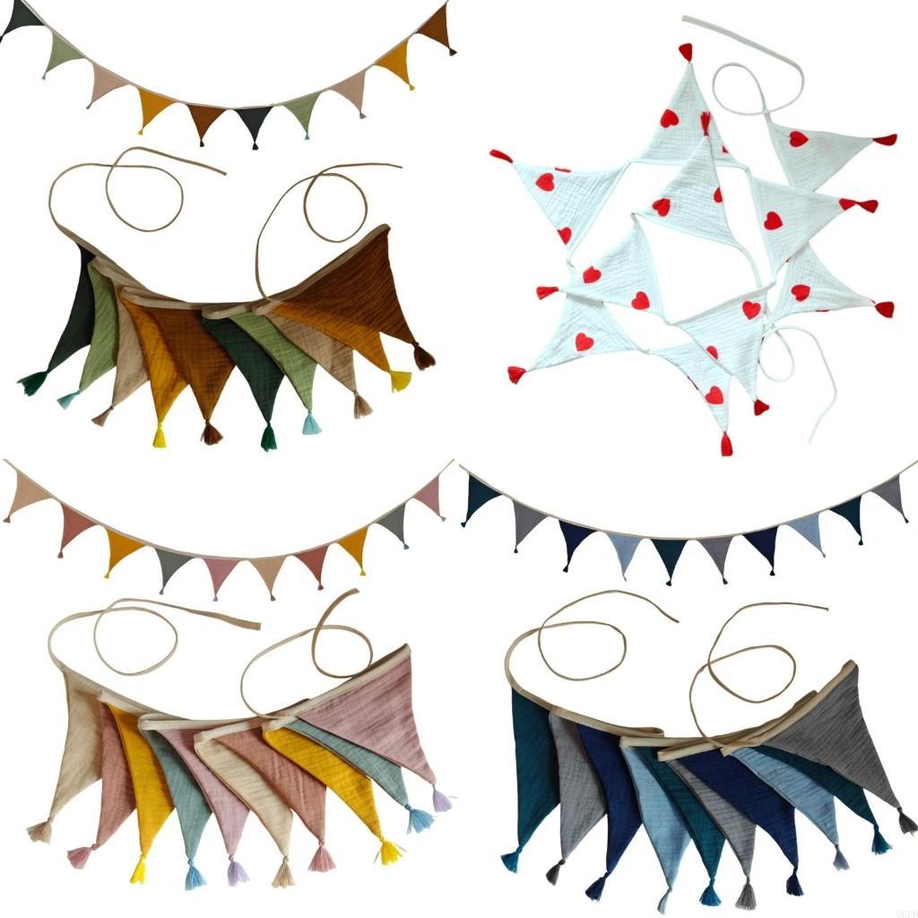Breathable Cotton Bunting Bann - Baby Nursery Bunting ulasan dan harga
