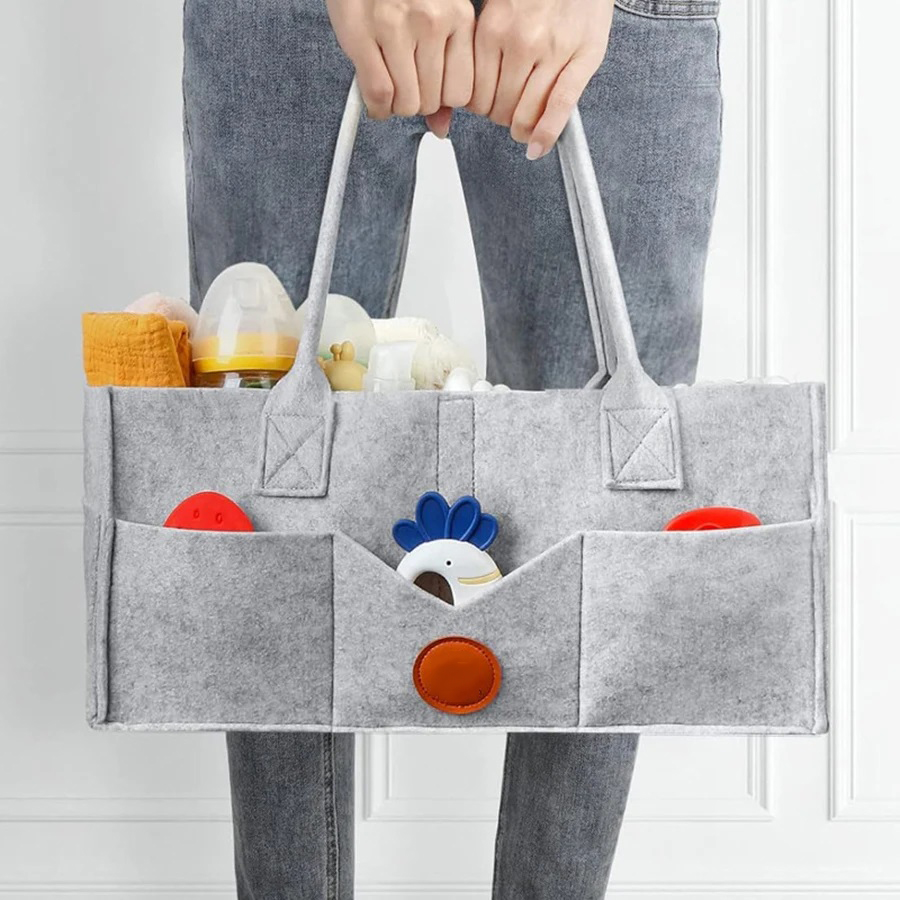 Children's Felt Diaper Storage - Diaper Caddy Organizer ulasan dan harga