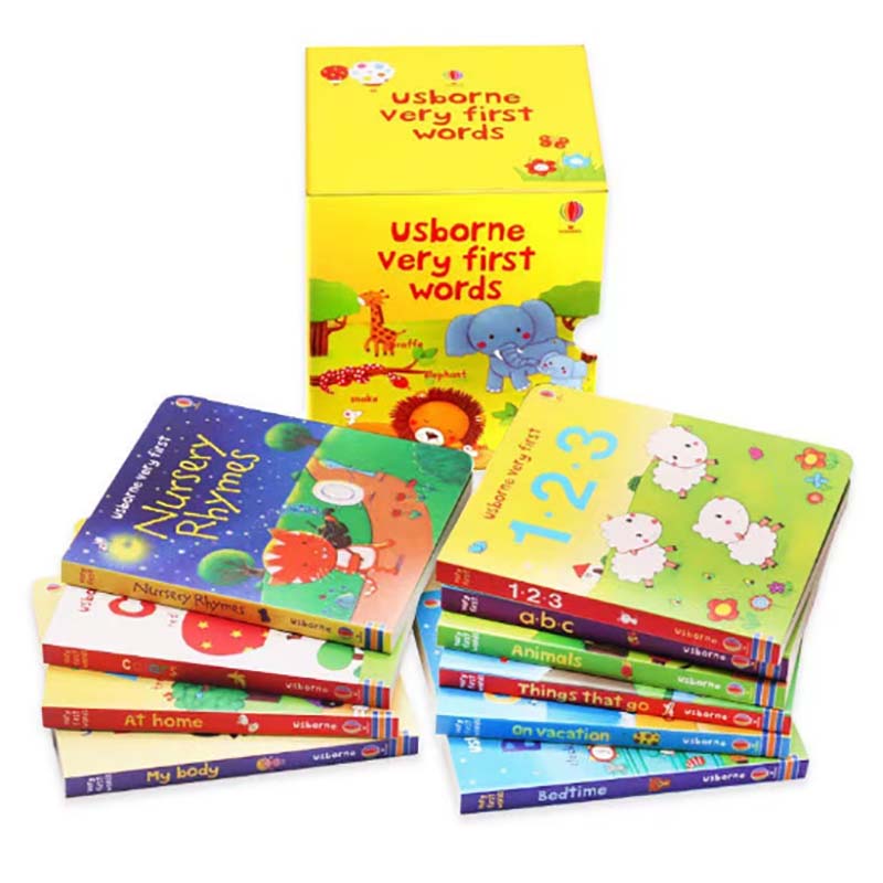 Usborne Very First Words 10 Ba - Baby Nursery Colors ulasan dan harga