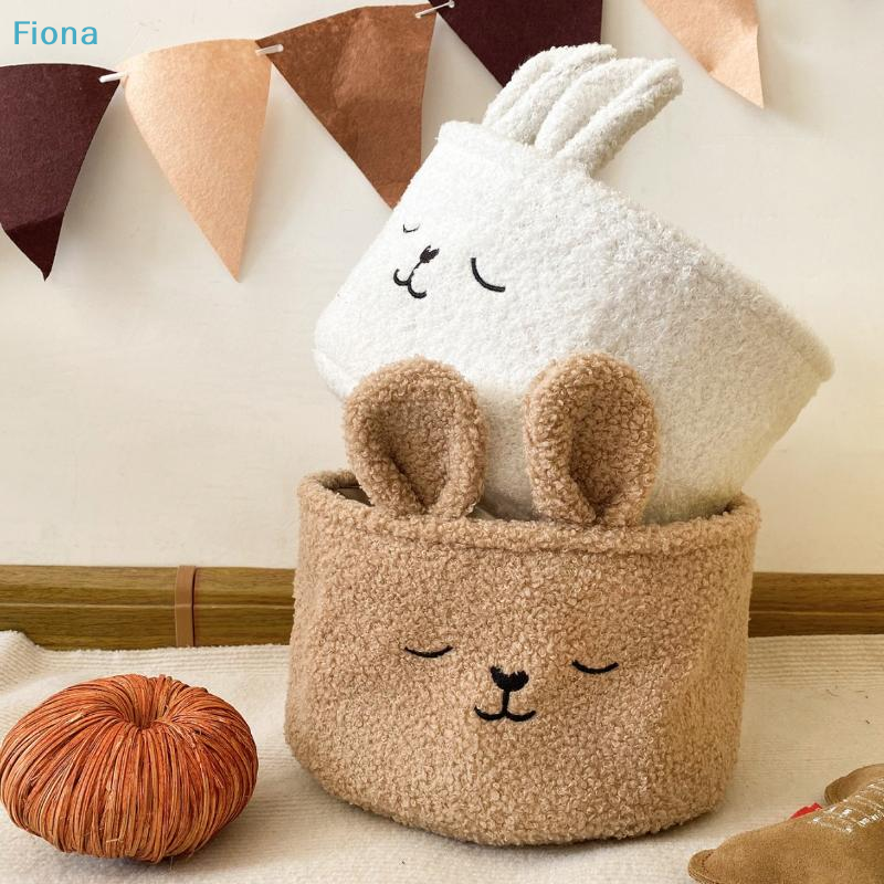 ✔Cute Bunny Plush Storage Bask - Baby Nursery Organization Ideas ulasan dan harga