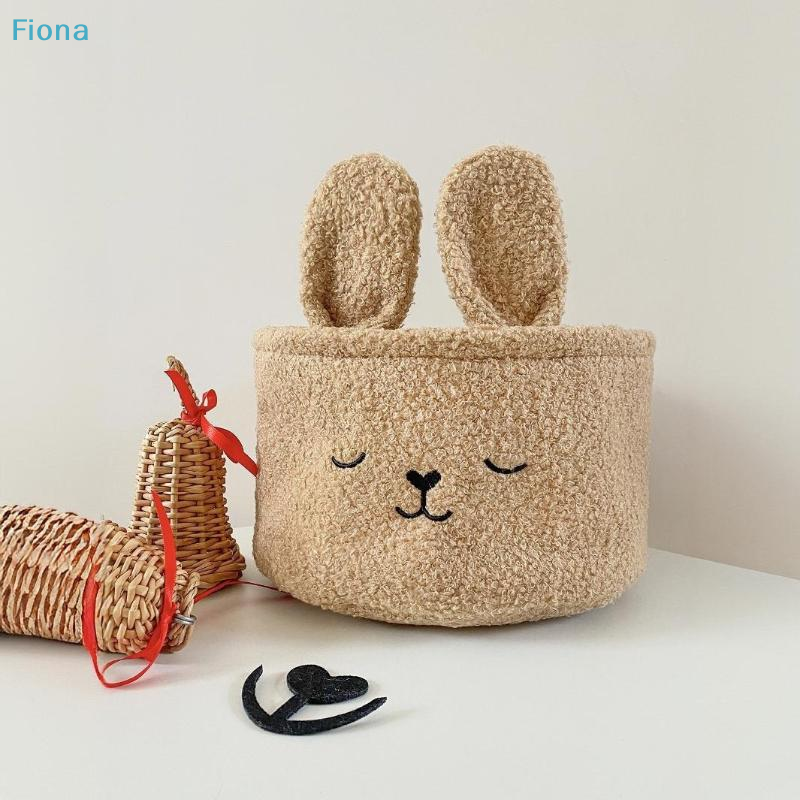 ✔Cute Bunny Plush Storage Bask - Baby Nursery Organization Ideas ulasan dan harga