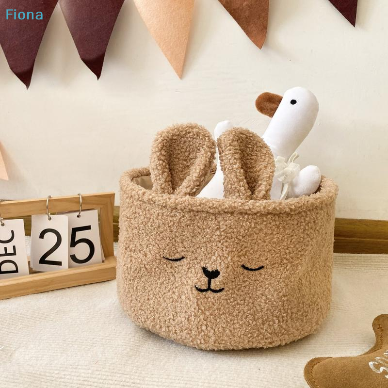 ✔Cute Bunny Plush Storage Bask - Baby Nursery Organization Ideas ulasan dan harga