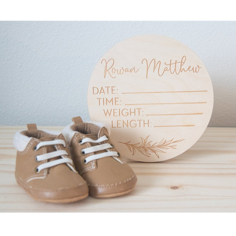 Wooden baby name sign Personal - Baby Nursery In Hospital ulasan dan harga