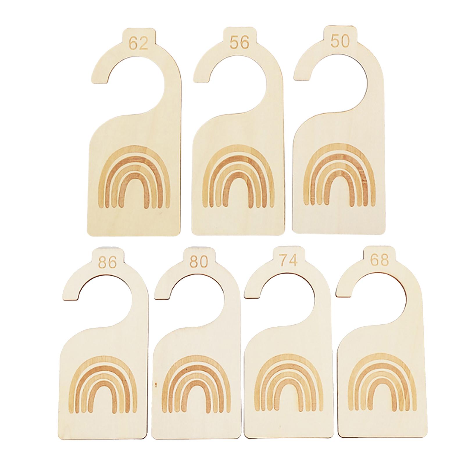 7x Baby Clothes Size Hanger Or - Baby Nursery Age ulasan dan harga