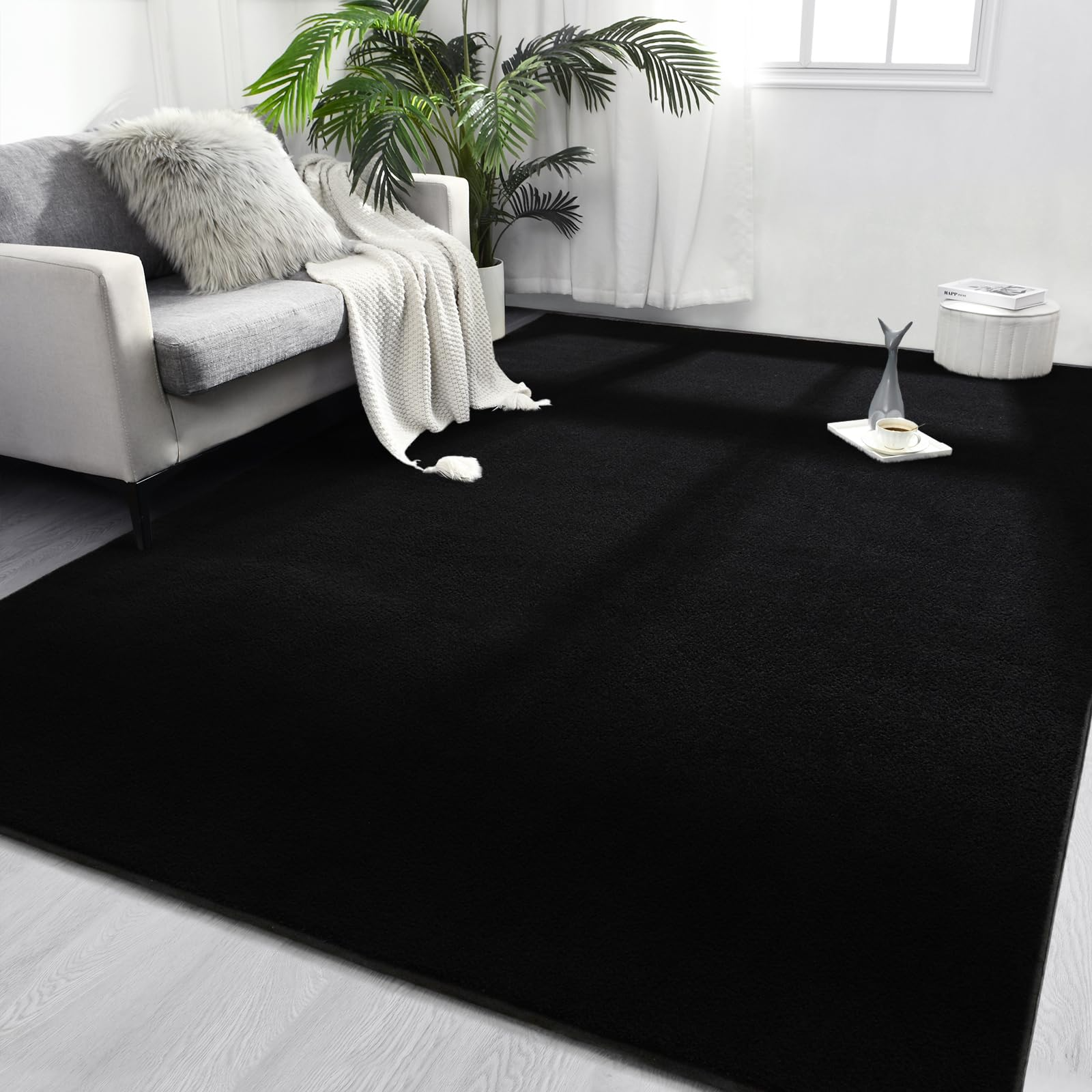 VIKAMA Solid Color Living Room - Baby Nursery Rug ulasan dan harga