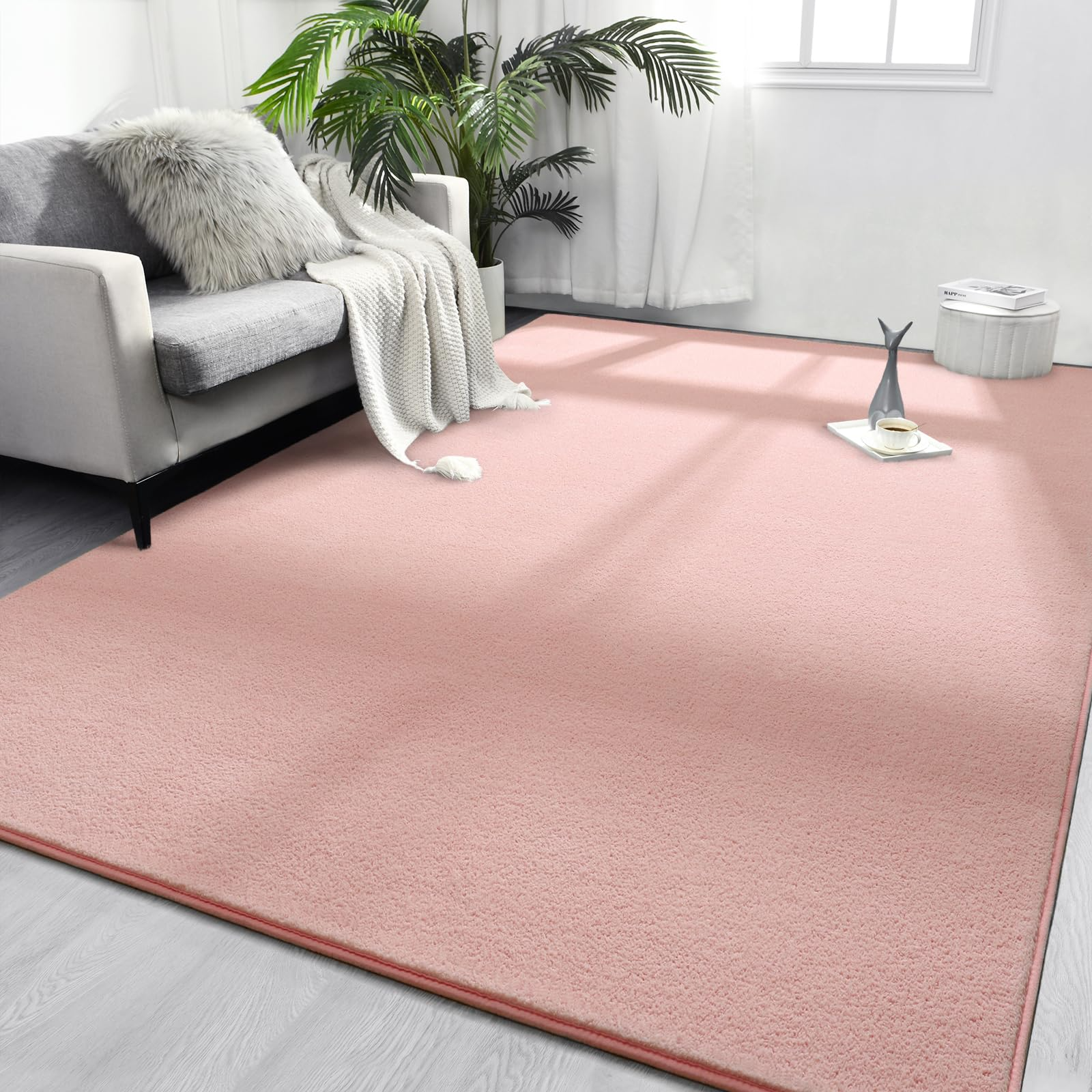 VIKAMA Solid Color Living Room - Baby Nursery Rug ulasan dan harga