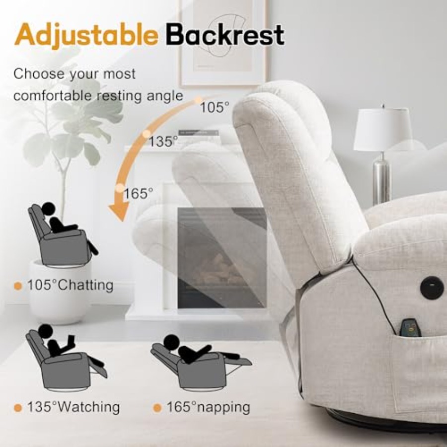 Rocker Recliner, Glider Reclin - Rocking Chair Nursery ulasan dan harga