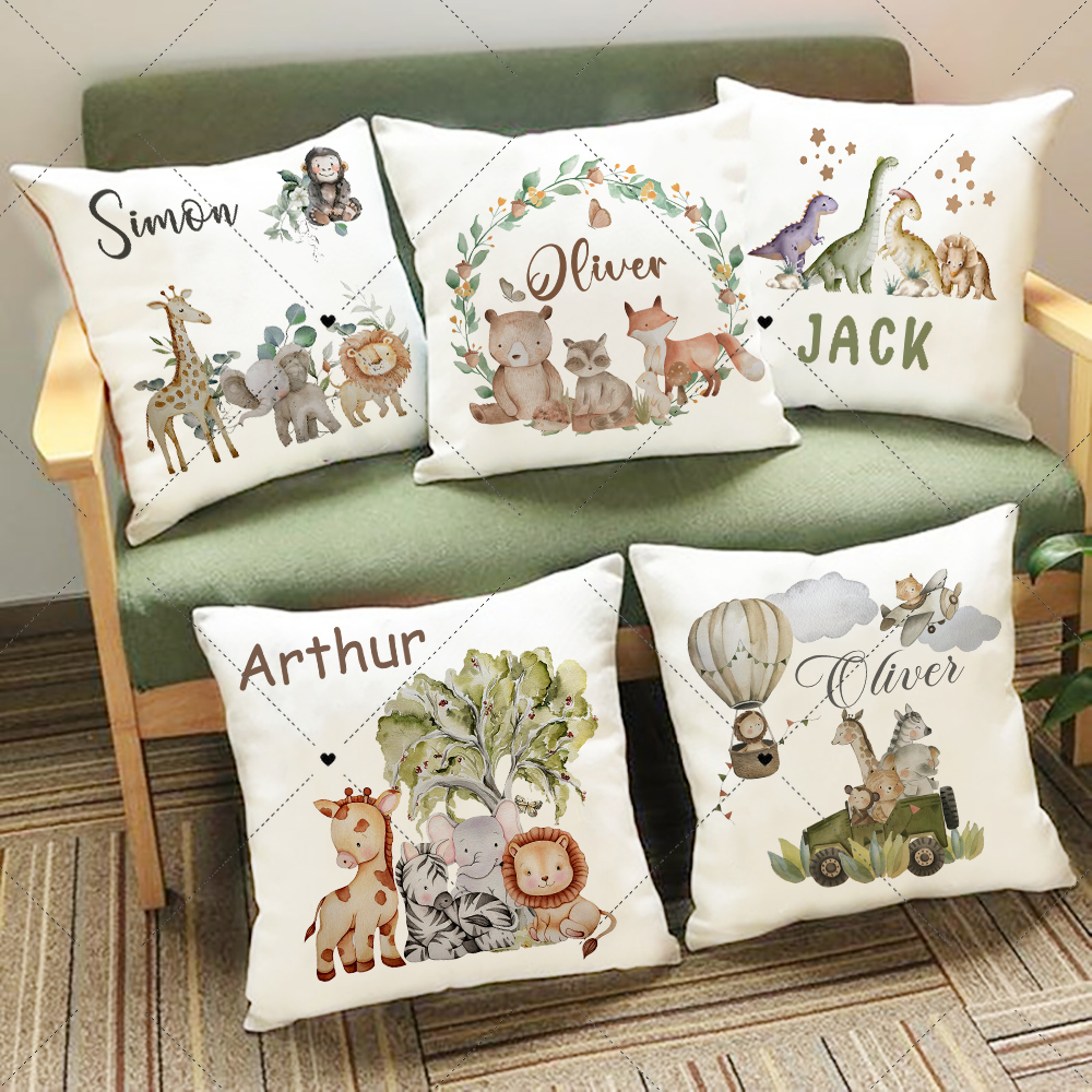 Personalised Woodland Animal P - Baby Nursery Jungle Animals ulasan dan harga
