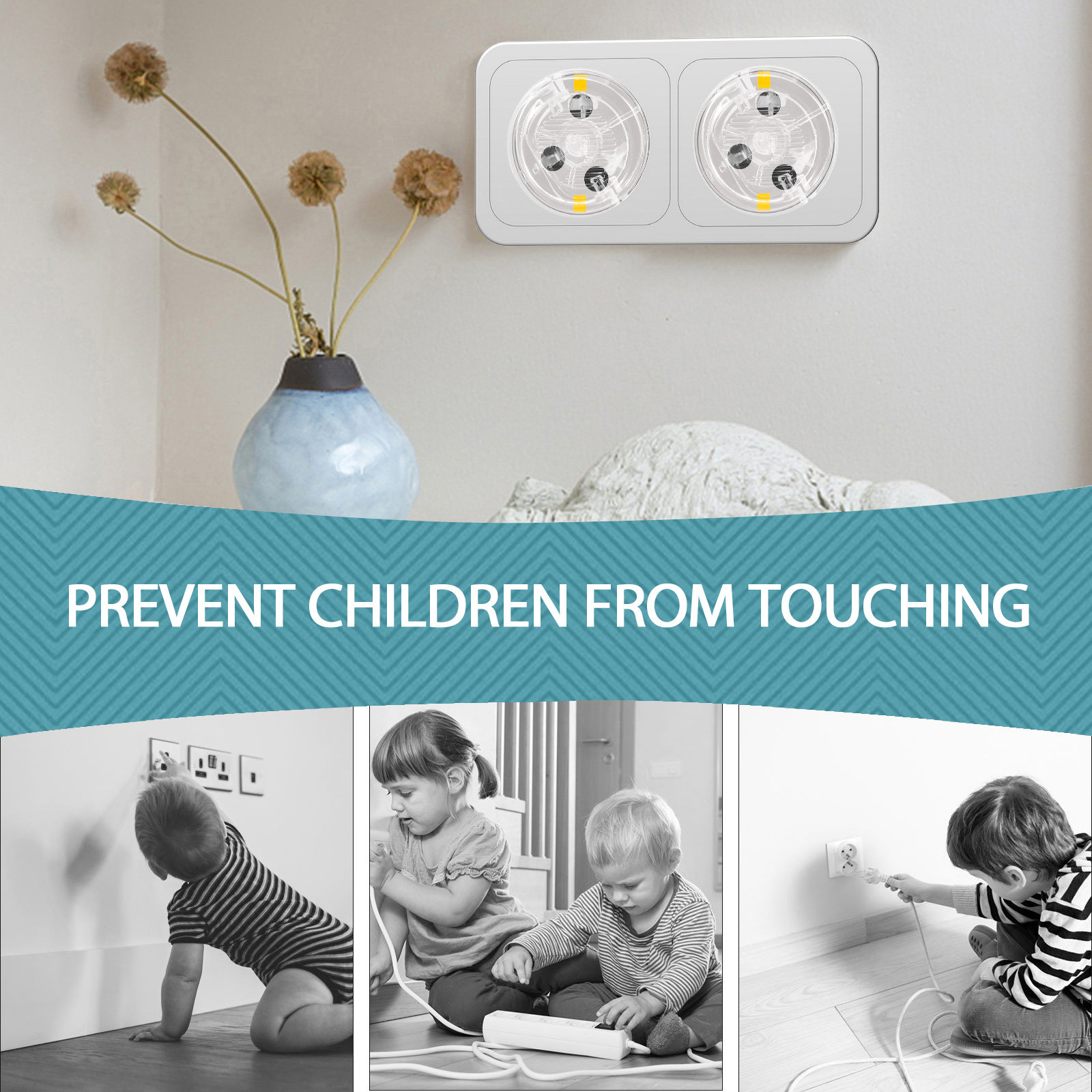 1Set Babyproof Outlet Covers P - Outlet Cover Childproof ulasan dan harga