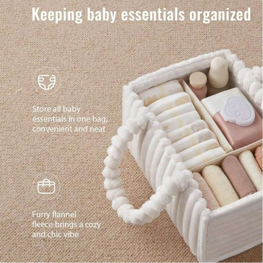 Flannel Diaper Caddy Organizer - Baby Nursery Organization Ideas ulasan dan harga