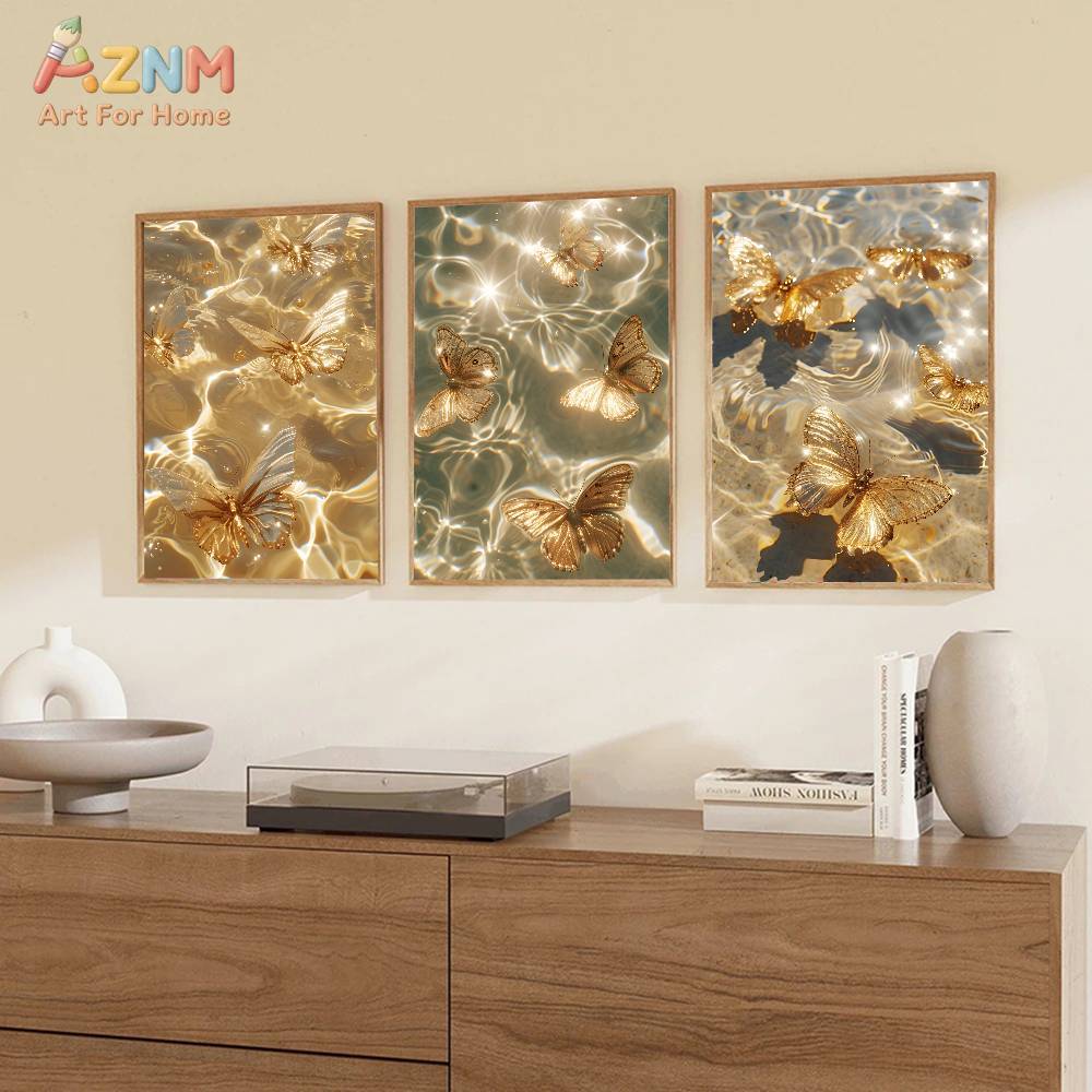 AZNM Cute Cartoon Animal Canva - Baby Nursery Animal Prints ulasan dan harga