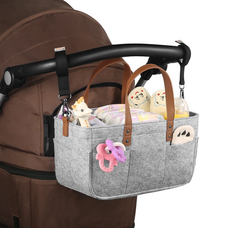 Baby Felt Storage Nursery Orga - Diaper Caddy Organizer ulasan dan harga