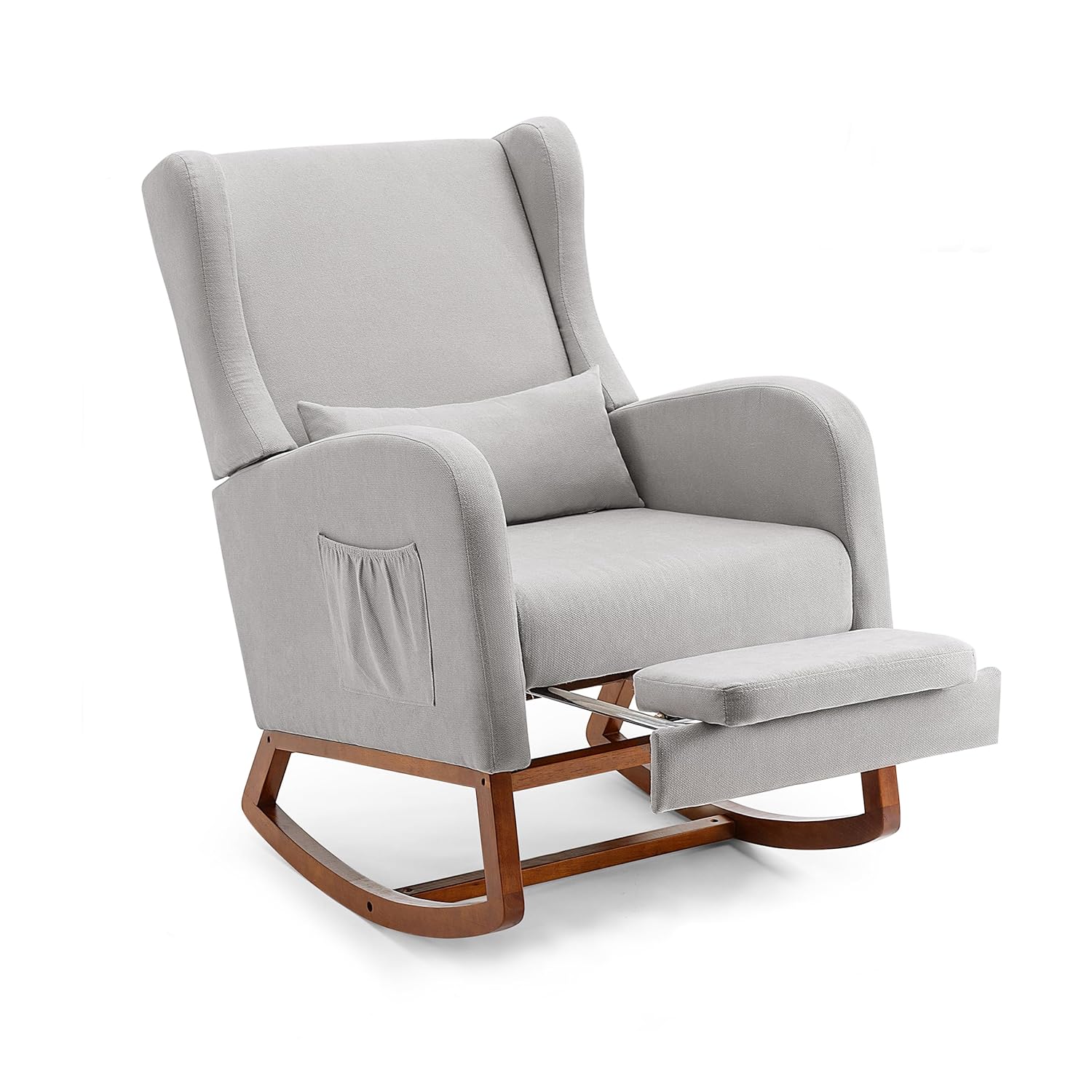 Nursery Rocking Chair with Foo - Rocking Chair Nursery ulasan dan harga