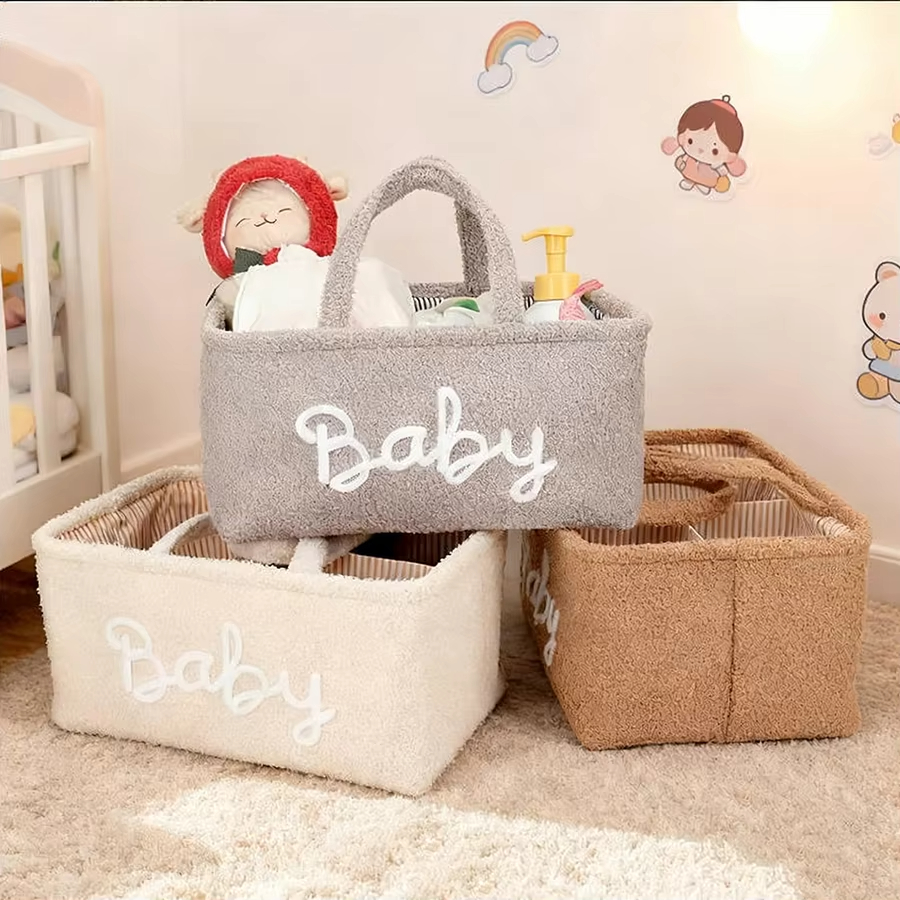eddy Fleece Baby Diaper Caddy  - Baby Nursery Organization Ideas ulasan dan harga
