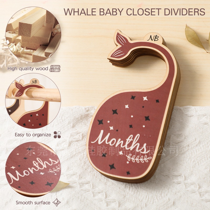 Wooden Baby Clothes Dividers W - Baby Nursery Age ulasan dan harga