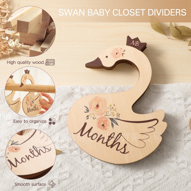 Wooden Baby Clothes Dividers W - Baby Nursery Age ulasan dan harga