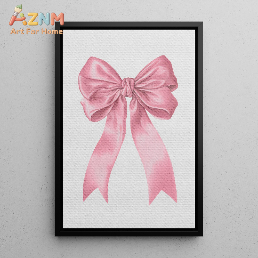 Pink Bows Wall Art Set of 3 Po - Baby Nursery Pink ulasan dan harga