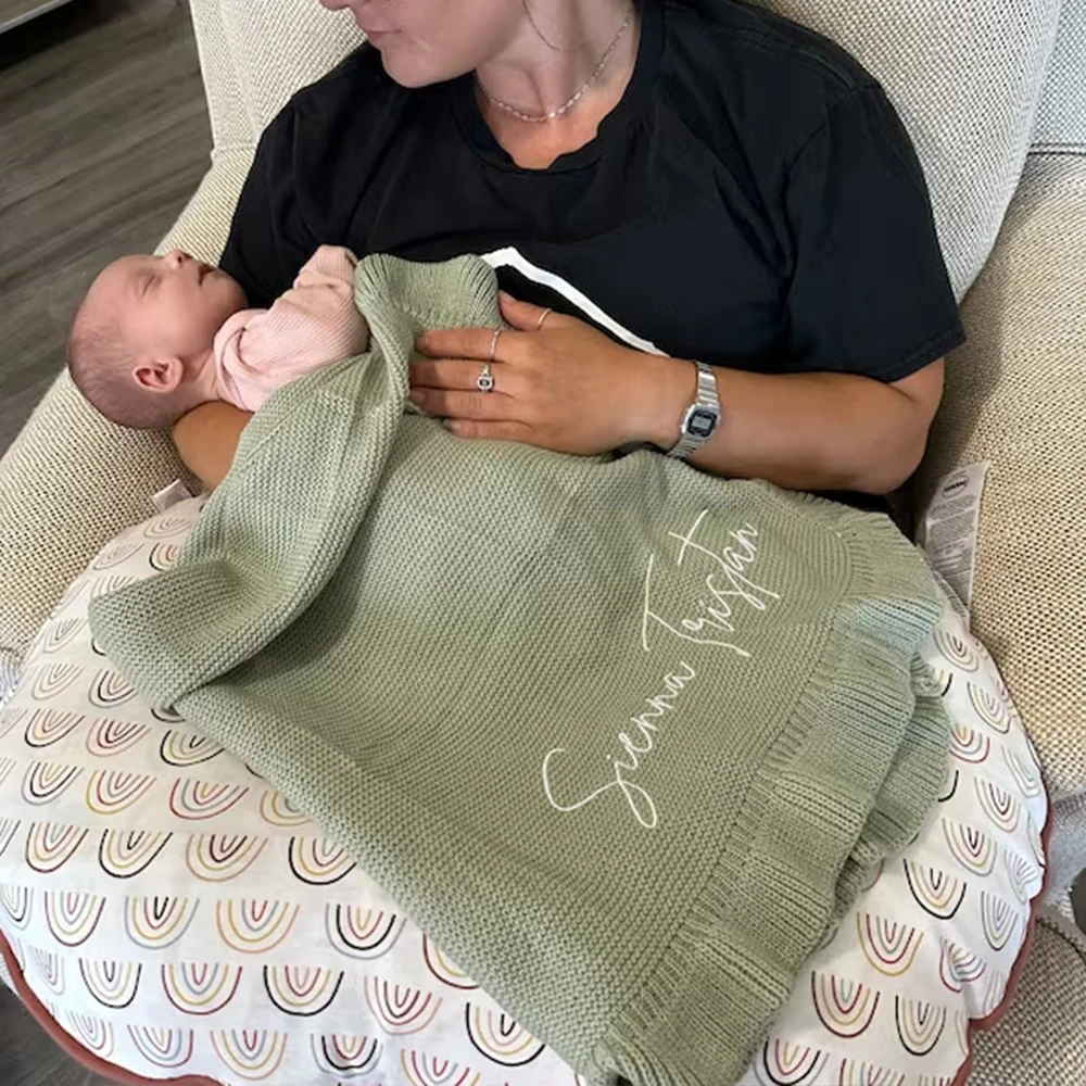 Embroidered Baby Blanket Custo - Baby Nursery In Hospital ulasan dan harga