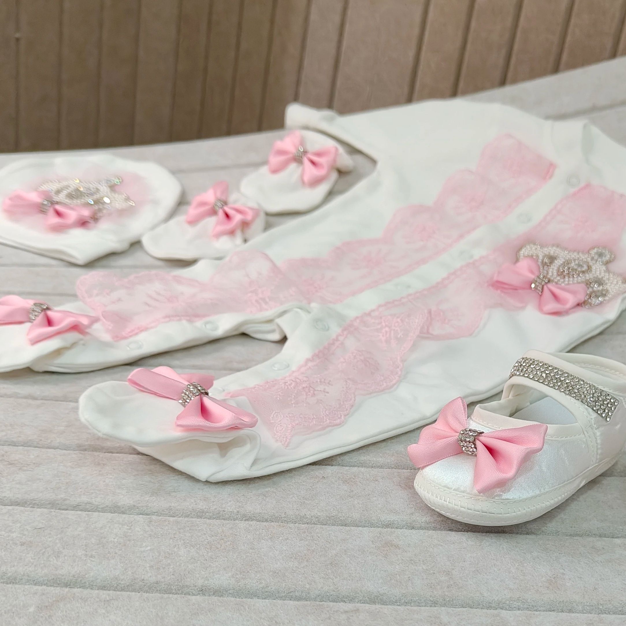 Welcome Home Baby Romper Mitte - Baby Nursery Pink ulasan dan harga