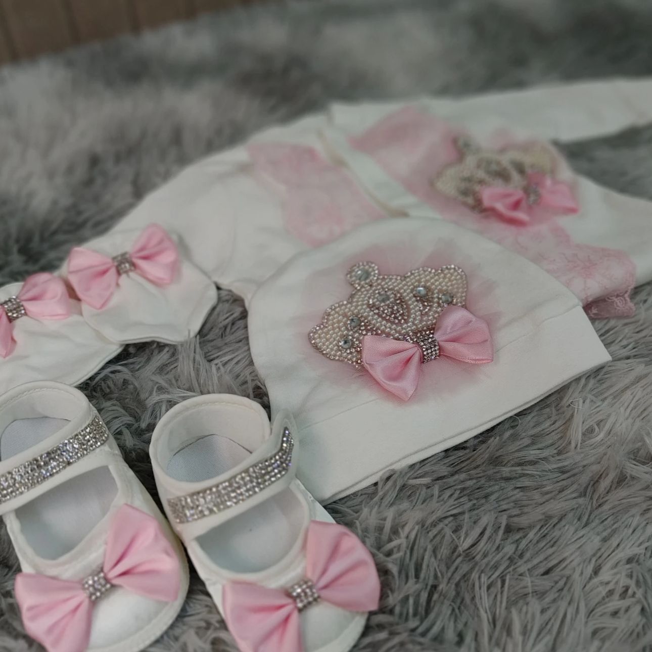 Welcome Home Baby Romper Mitte - Baby Nursery Pink ulasan dan harga