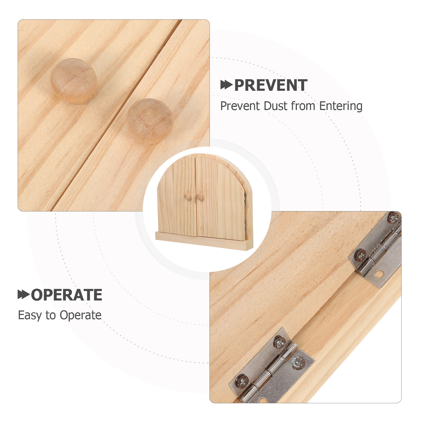 Wooden Fairy Door Switch Guard - Outlet Cover Childproof ulasan dan harga