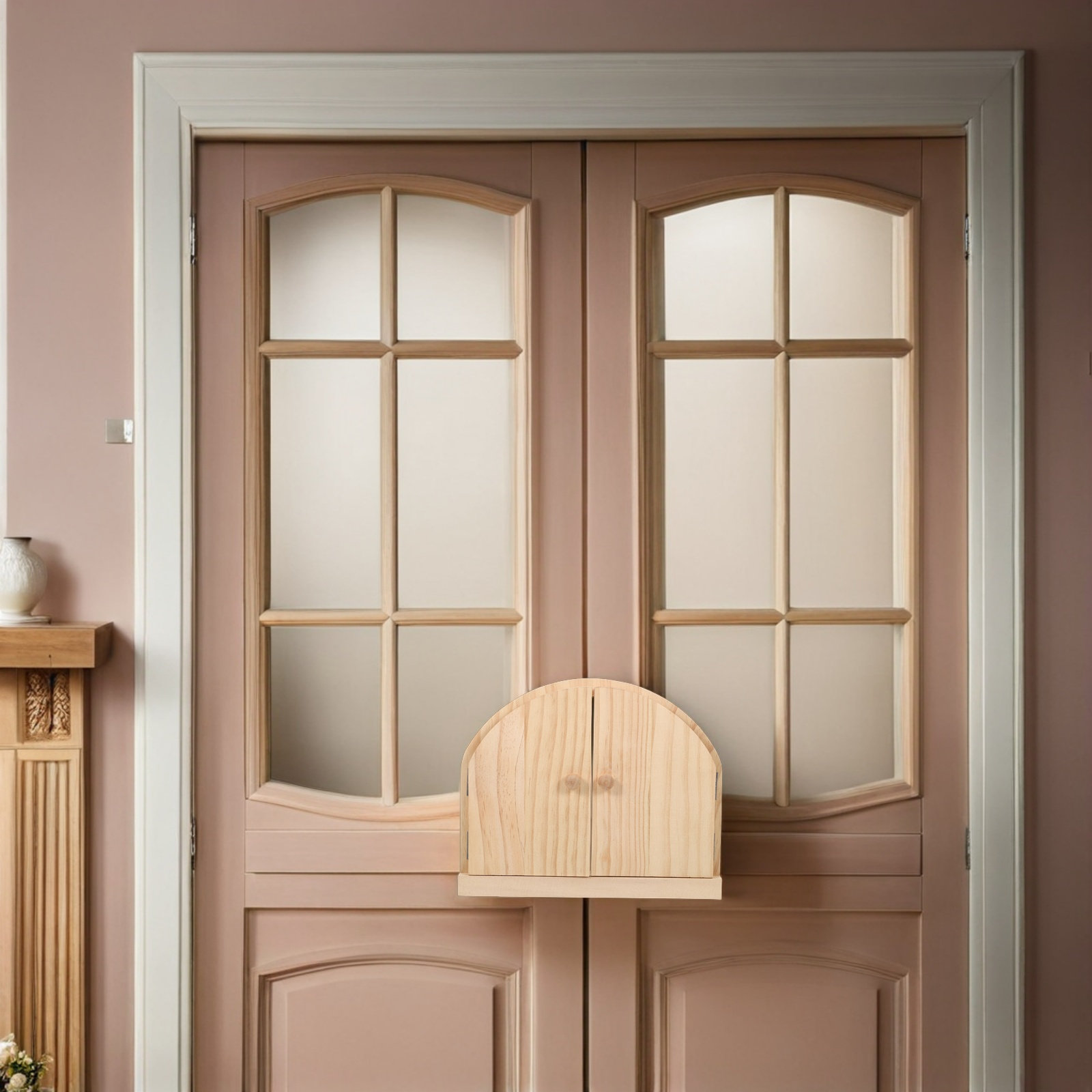 Wooden Fairy Door Switch Guard - Outlet Cover Childproof ulasan dan harga