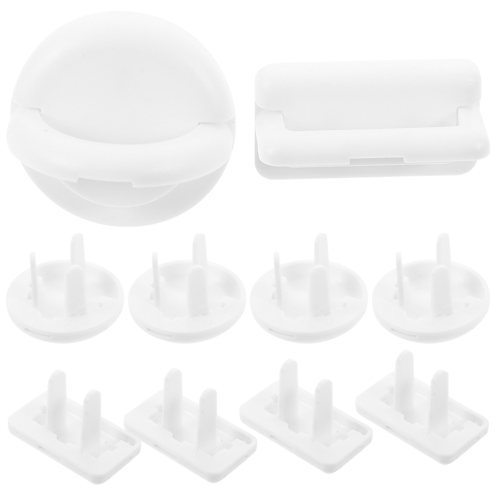 50Pcs Outlet Covers White Chil - Outlet Cover Childproof ulasan dan harga