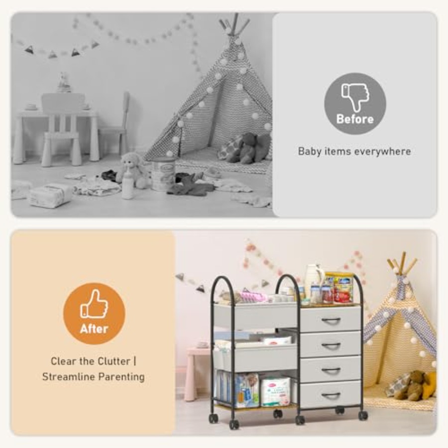 Baby Diaper Caddy Organizer Ca - Diaper Caddy Organizer ulasan dan harga