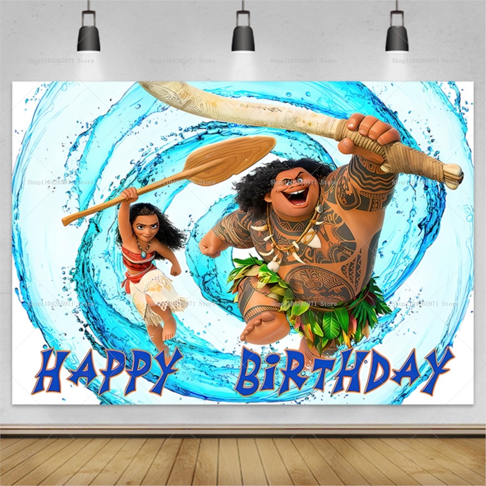 Baby Moana Theme Summer Birthd - Baby Food Processor ulasan dan harga