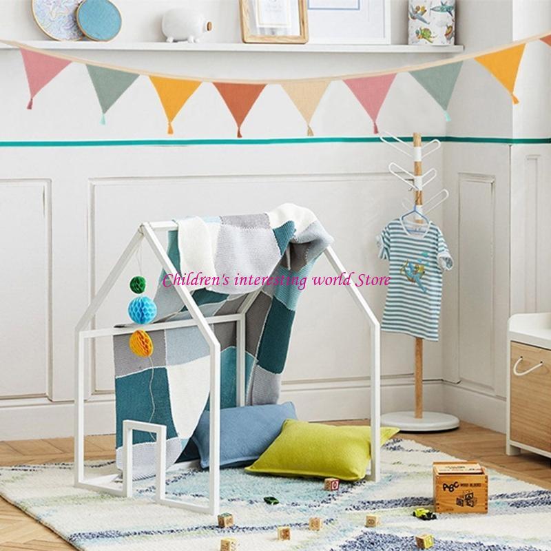 Easy Hanging Bunting Garland V - Baby Nursery Bunting ulasan dan harga