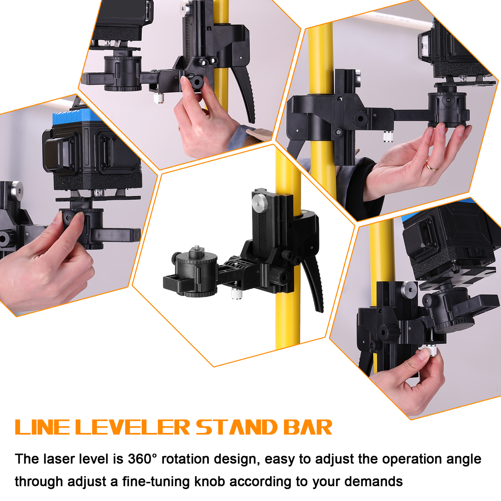 Max 4.2m Height Adjustable Lin - Growth Chart Ruler ulasan dan harga