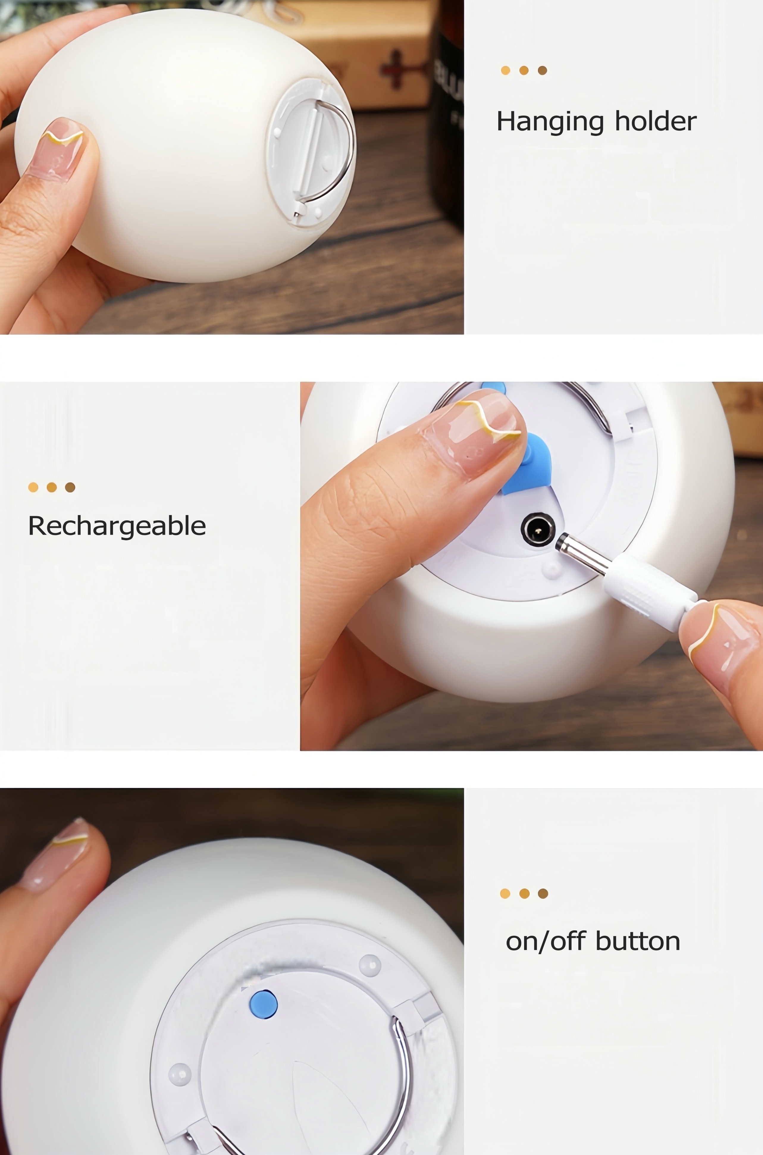 Baby Night Light Rechargeable  - Baby Nursery Colors ulasan dan harga