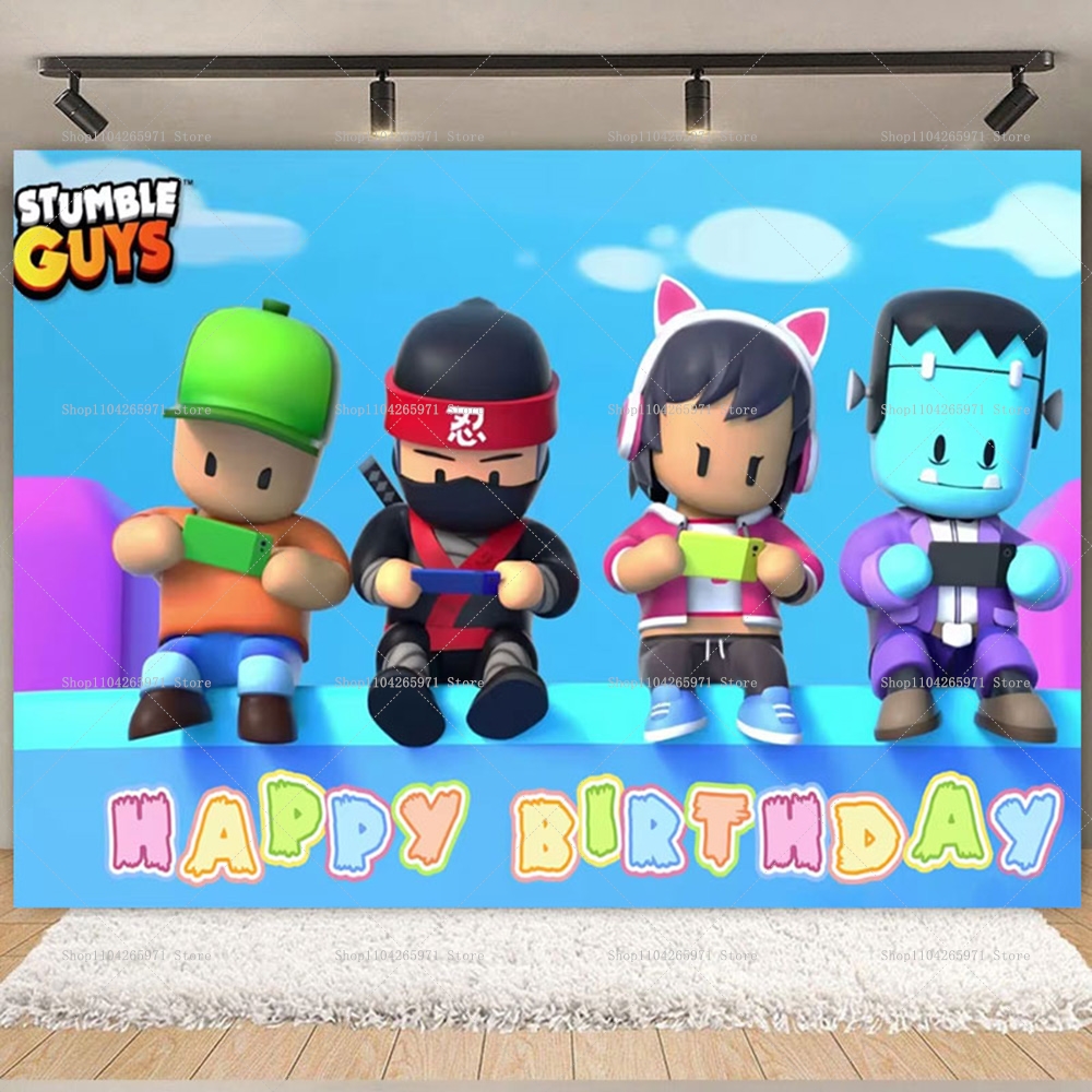 Stumble Guys Theme Birthday Pa - Baby Food Processor ulasan dan harga