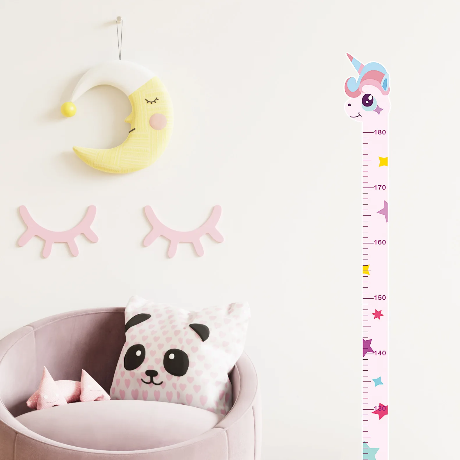 Cartoon Animals Baby Height Me - Growth Chart Ruler ulasan dan harga