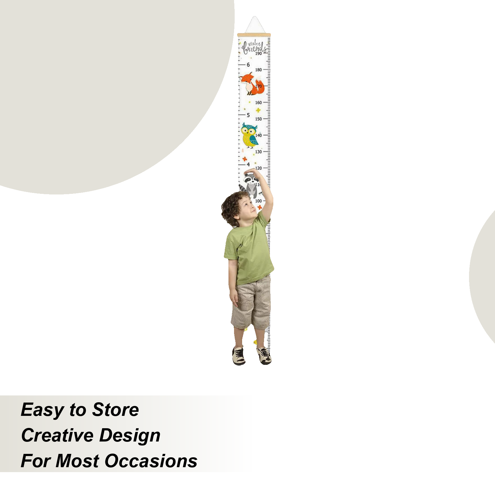 Height Chart For Kids Measurin - Growth Chart Ruler ulasan dan harga