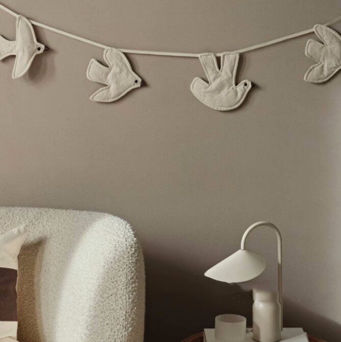 Nordic Ins Style Bird Hanging  - Baby Nursery Bunting ulasan dan harga