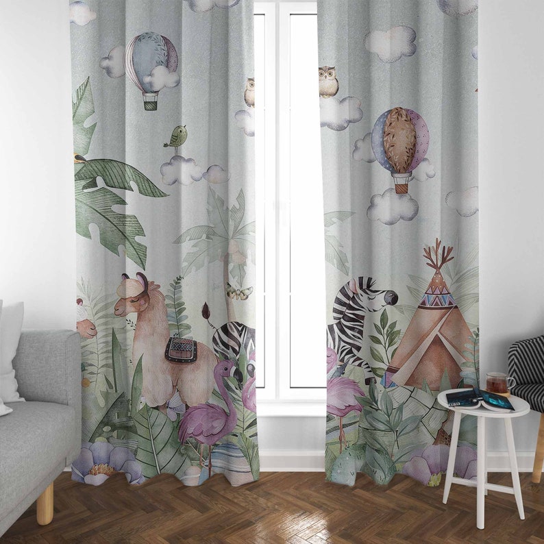 Safari Animals Party Nursery C - Baby Nursery Office ulasan dan harga